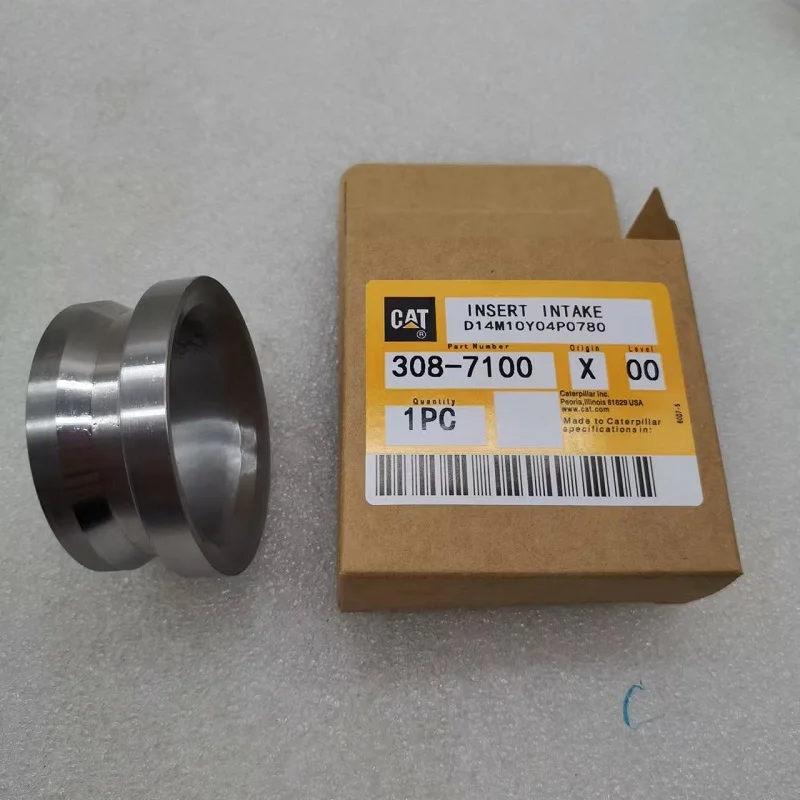

Construction Machinery 308-7100 Insert Intake CAT Excavator Parts Engine Insert Valve Seat 3087100 For Cat G3516