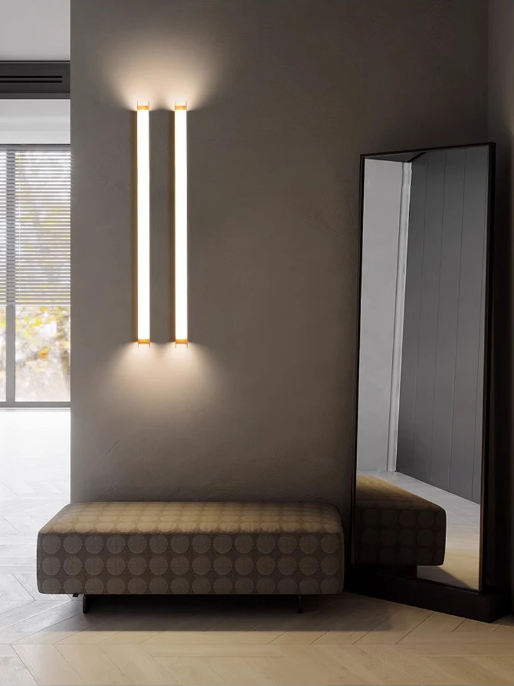 

2023 New Trend Dimmable LED Gold Black Arandela Lamparas De Pared Vanity Lamp Wall lamp Wall Light Wall Sconce For Living Room
