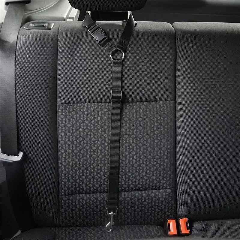 Adjustable Practical Dog Cat Pet Safety Car Seat Belt Harness Leash Travel Clip Strap Lead Car Seat Belt Pet Harnesses