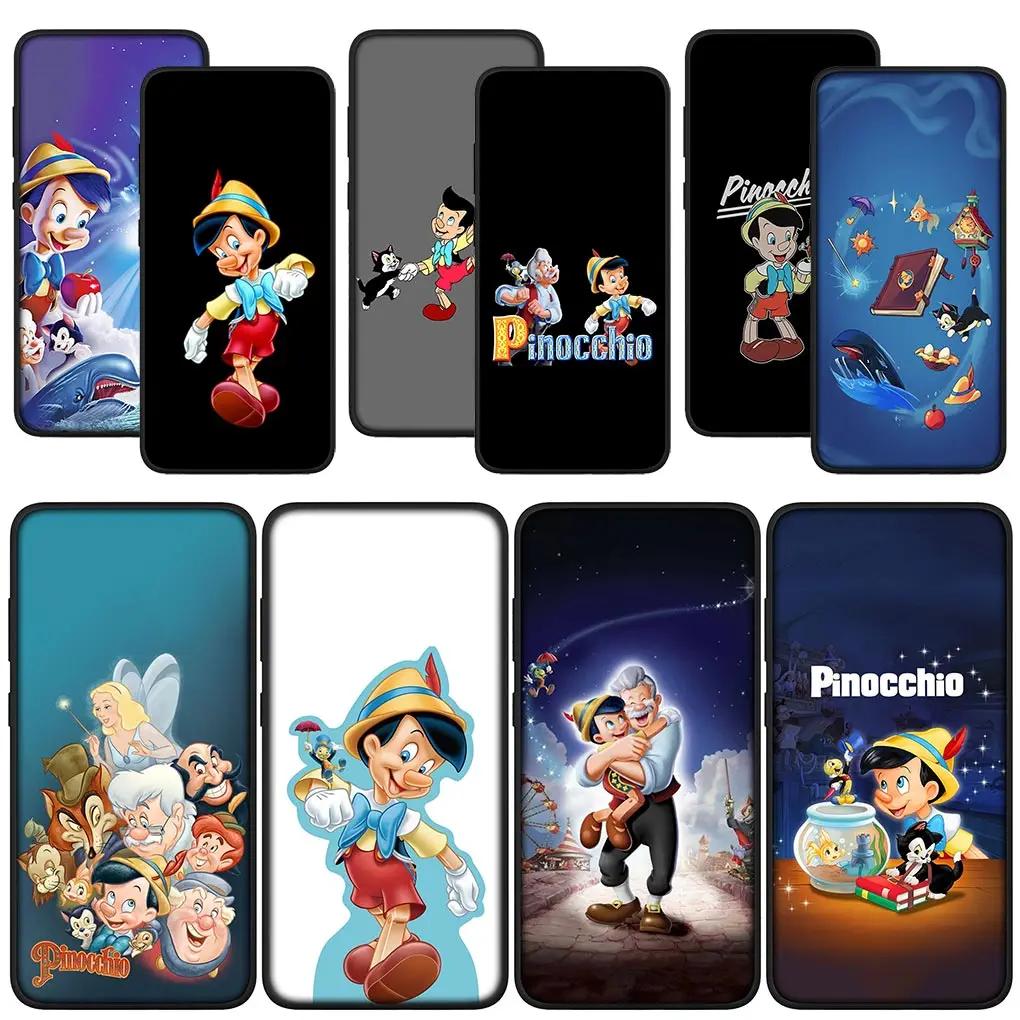 Funda De Teléfono Con Dibujos Animados De Pinocho, Carcasa Suave Para Xiaomi Poco X3 Nfc Gt X4 M2 M3 M4 Pro M5 10T 11T 11 12 C40 F3 A3 A2