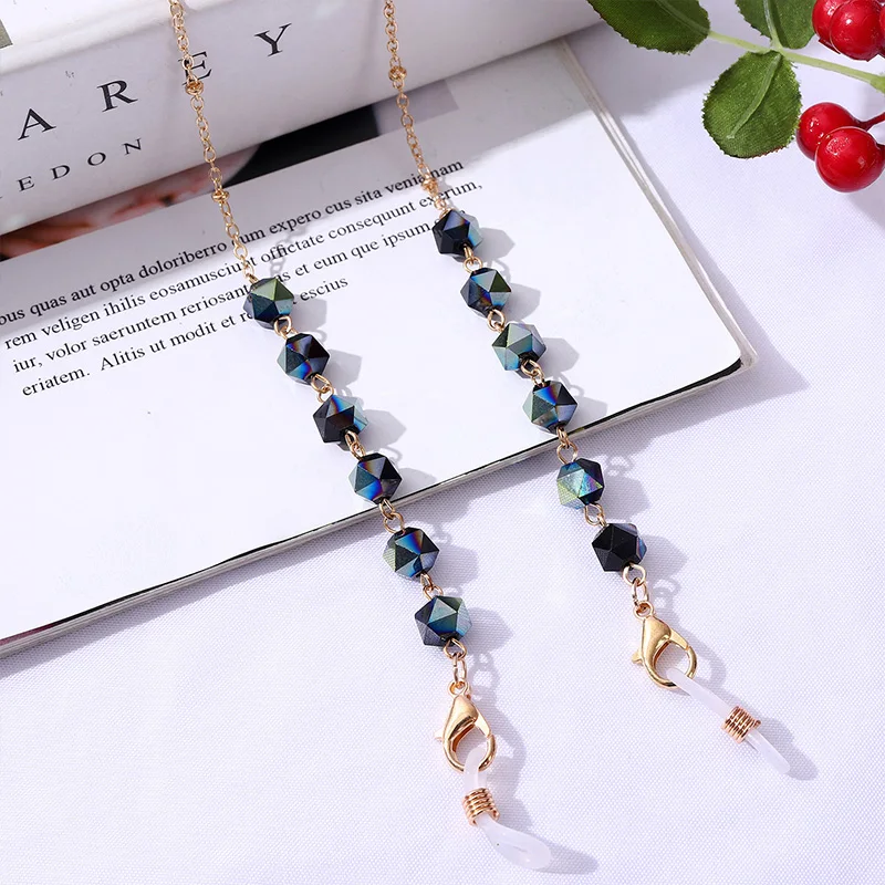 Crystal Sunglasses Mask Chains Lanyard For Women Men Eyeglasses Chains Trendy Reading Glasses Holder Fashion Jewelry Wholesale