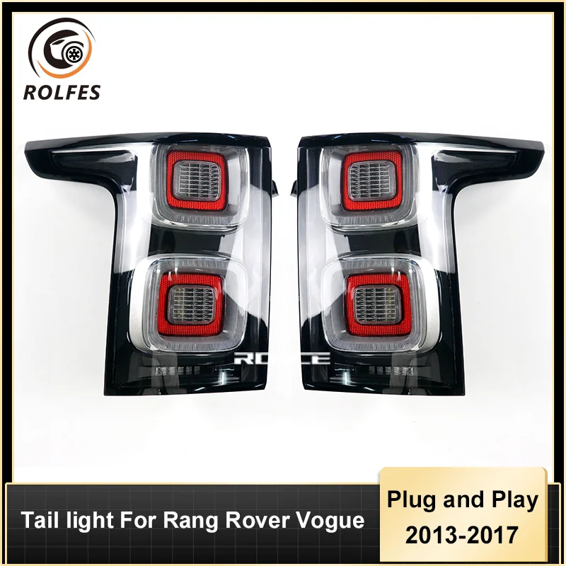 Black/sva Version Rear Brake Tail Light Led Car Signal Reverse Lamp For