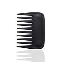 New 1 PCS Pocket Plastic Comb Super Wide Tooth Combs No Static Beard Comb Small Hair Brush Hair Styling Tool 2