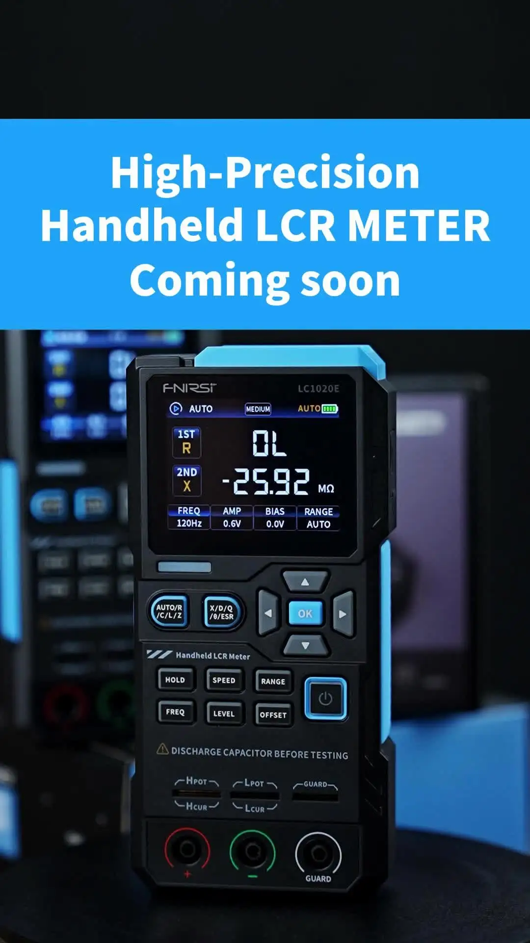 Handheld Digital Lcr Meter Capacitance Inductance Resistance Tester - View #3