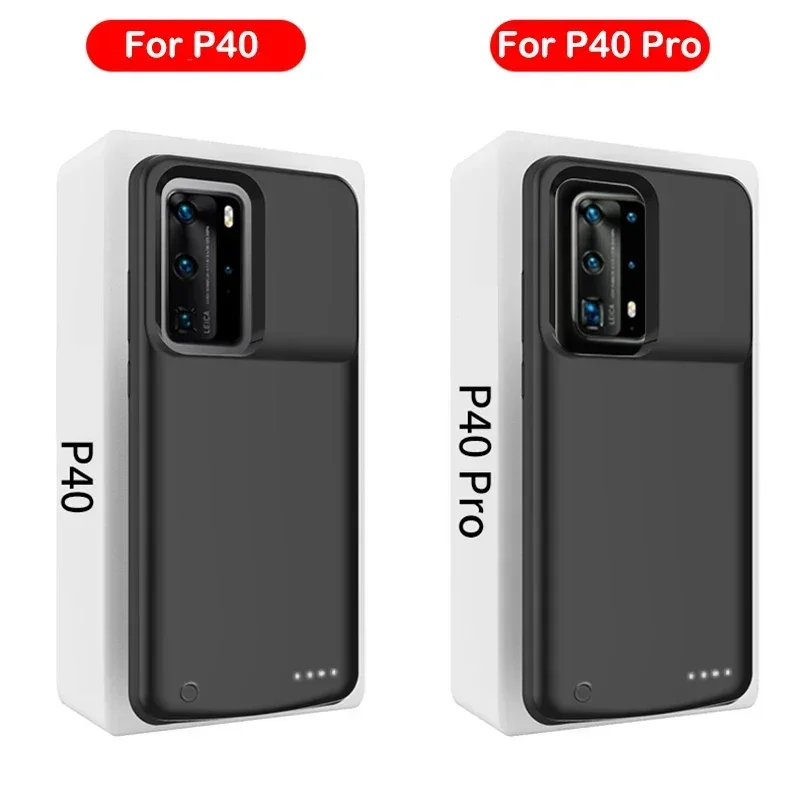 Custodia Per Caricabatteria Di Backup Esterna Da 6800Mah Per Custodia Per Batteria Huawei P30 Pro P40 Pro Per Custodia Per Caricabatterie Per Banca Di