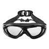 Myopia Swimming glasses  -2.0 ~ -6.0   Anti-Fog Prescription swim eyewear water Silicone Big goggles Men Women 3
