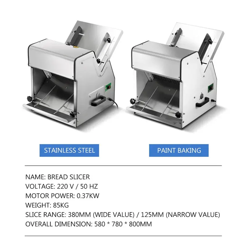 Electric Bread Slicer Commerical Sandwich Slicer Cutter Machine Thickness 31pieces/Time Home Appliance Food Processor 3