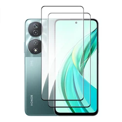 Premium 4 - in - 1 Full Cover Screen Protector & Lens Film with 2.5D Tempered Glass - Honor 90 Smart (Only 2 Front Glass)