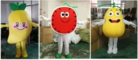 Cosplay fruit lemon Mascot Costume carnival Cartoon character Fancy Dress Party Advertising Ceremony carnival prop Adult size 2