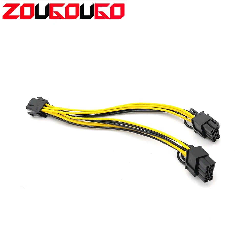 Gfryerty PCI-E 6ピンンデュアルPCIe 8ピン（6+2）PCI Amazon.com: TeamProfitcom PCI-e 6 Pin to Dual PCIe 8 Pin (6+