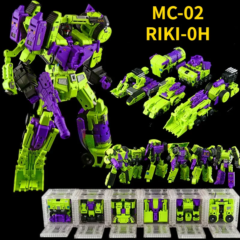 

Transformation Devastator MICRO COSMOS MC02 MC-02 IDW Cartoon Version Figure Acton Combination Toy