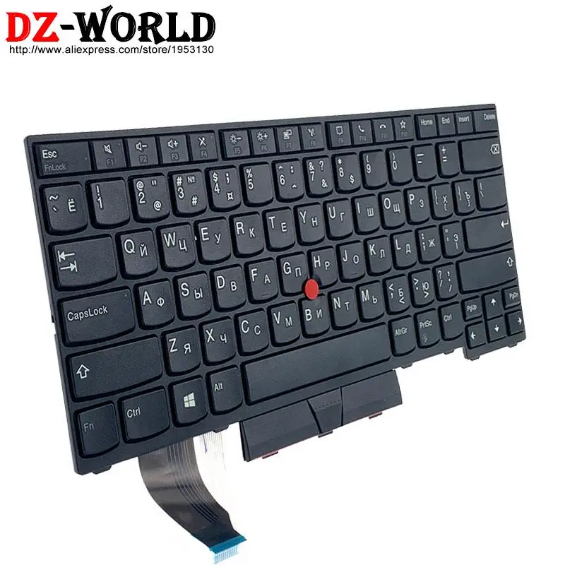 Teclado Portátil para Lenovo Thinkpad L14 Gen1 Gen2 g1 g2 us Inglês br Brasileiro ru Russo th Tailandês 5n20w67688 5n20w67656 - Imagem 2