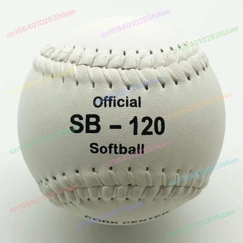 화이트 합성 가죽 SB-120 코르크 코어 소프트볼 SB-120I 소프트볼
