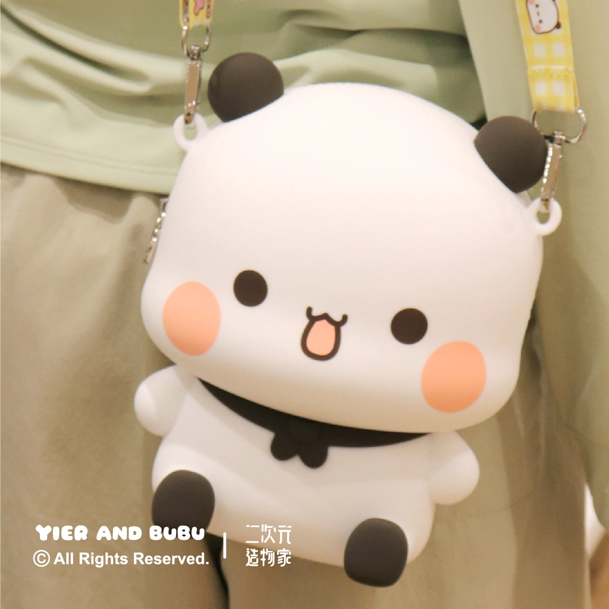 BUBU❗️ Kawaii Cartoon Bubu And Dudu Silicone Crossbody Bag For Girls