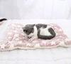 Pet Mat Thickened Autumn/Winter Warm Kennel Cat/dog Blanket Non-slip Seat Mat Soft Flannel Cotton Mat for Small and Large Dogs 4