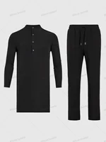 2024 New High-end Stylish African Wear for Men Fashionable Dashiki Outfits and Pants with Unique Patterns and Traditional Style 2