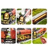 Smoke Simulation Steam Retro Model Train Electric Rail Car 2.4Ghz Remote Control Train Toys With Smokes, Light & Sound 3