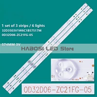 3pcs LED DVB PM1320083HCATS DVX3 G035 DVX332 A320SD5G22 OD32D06 0D32D06 ZC21FG 05 2015 11 06 6S1P 303TT320038 SP LED32 ATV 32 1