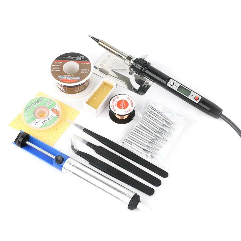 90W Digital Regulatablel Soldering Iron 936B Adjustable Electrical Soldering Iron Welding Tools Hand Induction Function 220V EU