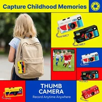 G6 Thumb Keychain Camera 0.96 Inch Retro Mini Action Cameras 1080P Very Small Camcorder Audio Video Recorder Support Memory Card 4