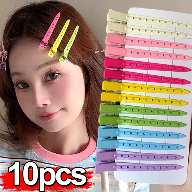 

1/10Pcs Color Metal Professional Salon Hair Clips Hair Styling Tools DIY Hairdressing Hairpins Barrettes Headwear Accessories