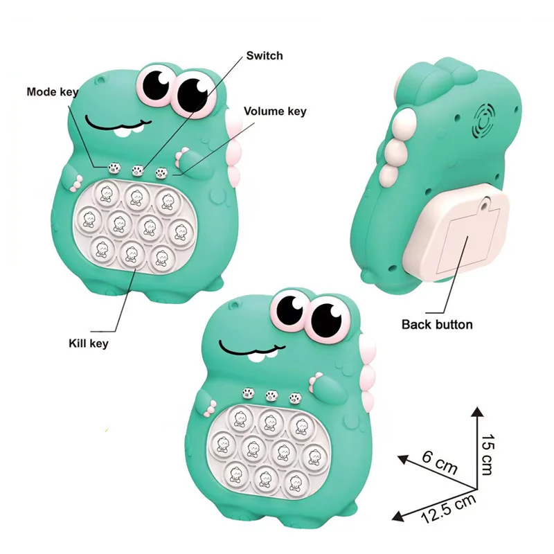 Game Console For Kids Press Play Whack-a-Mole Puzzle Decompression Toys Toys For Kids Boy Toys 4