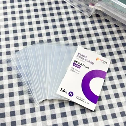 Clear Anti - Scratch Transparent Protector Sleeve (50pcs - 56x87mm)