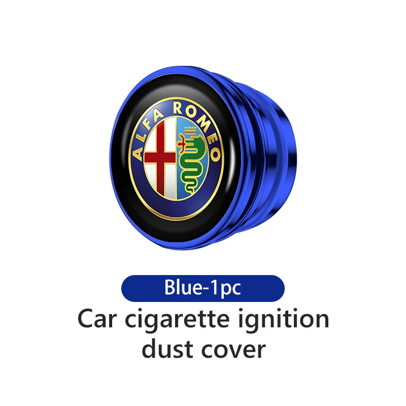 Auto Logo DustProof Car Cigarette Lighter Cover Decoration Cap