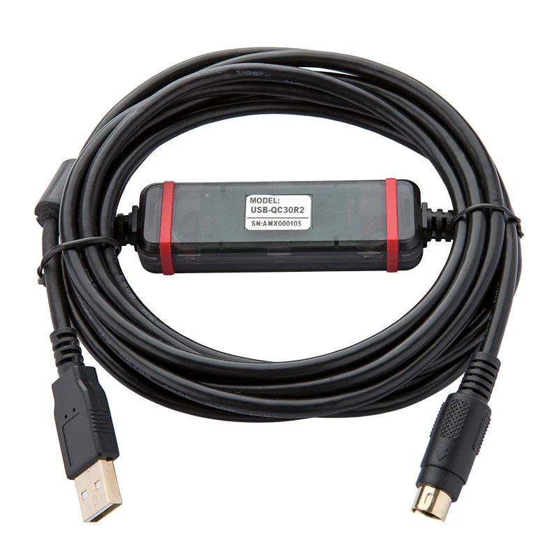 USB-QC30R2 per Mitsubishi Q Series PLC cavo di programmazione USB/RS232 Download cavo dati supporto WIN7/XP