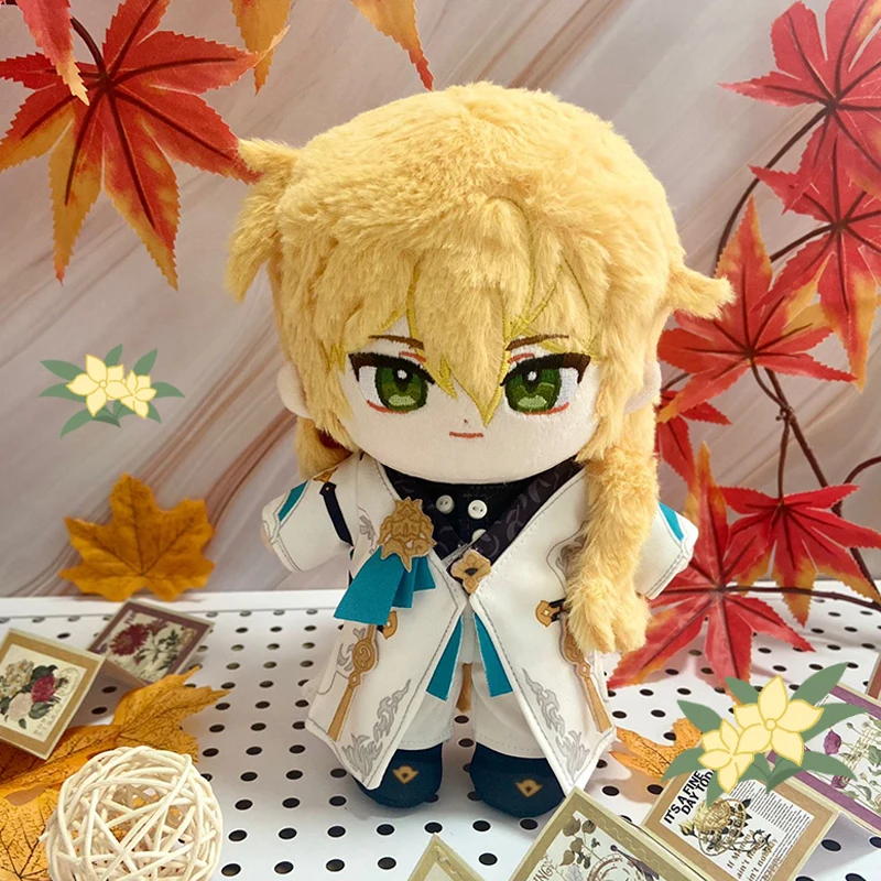 

Game Anime Honkai: Star Rail Luocha Cosplay Adorable Changing Dolls 20CM Cartoon Plush Cotton Doll and Clothes Plushie Gifts