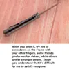 JUFULE Made Mac2 3.5“ 60+ HRC VG10 Blade Titanium Handle Ceramic Bearing Pocket EDC Tool Camping Hunting Outdoor Folding Knife 5