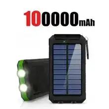 100000mAh green