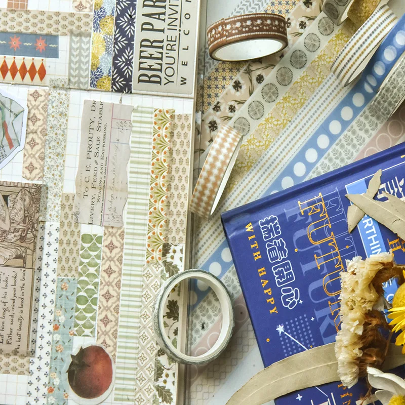 Hand Account Tape Set Decorative Material Hand Account Tape, Washi Tape Sticker 4