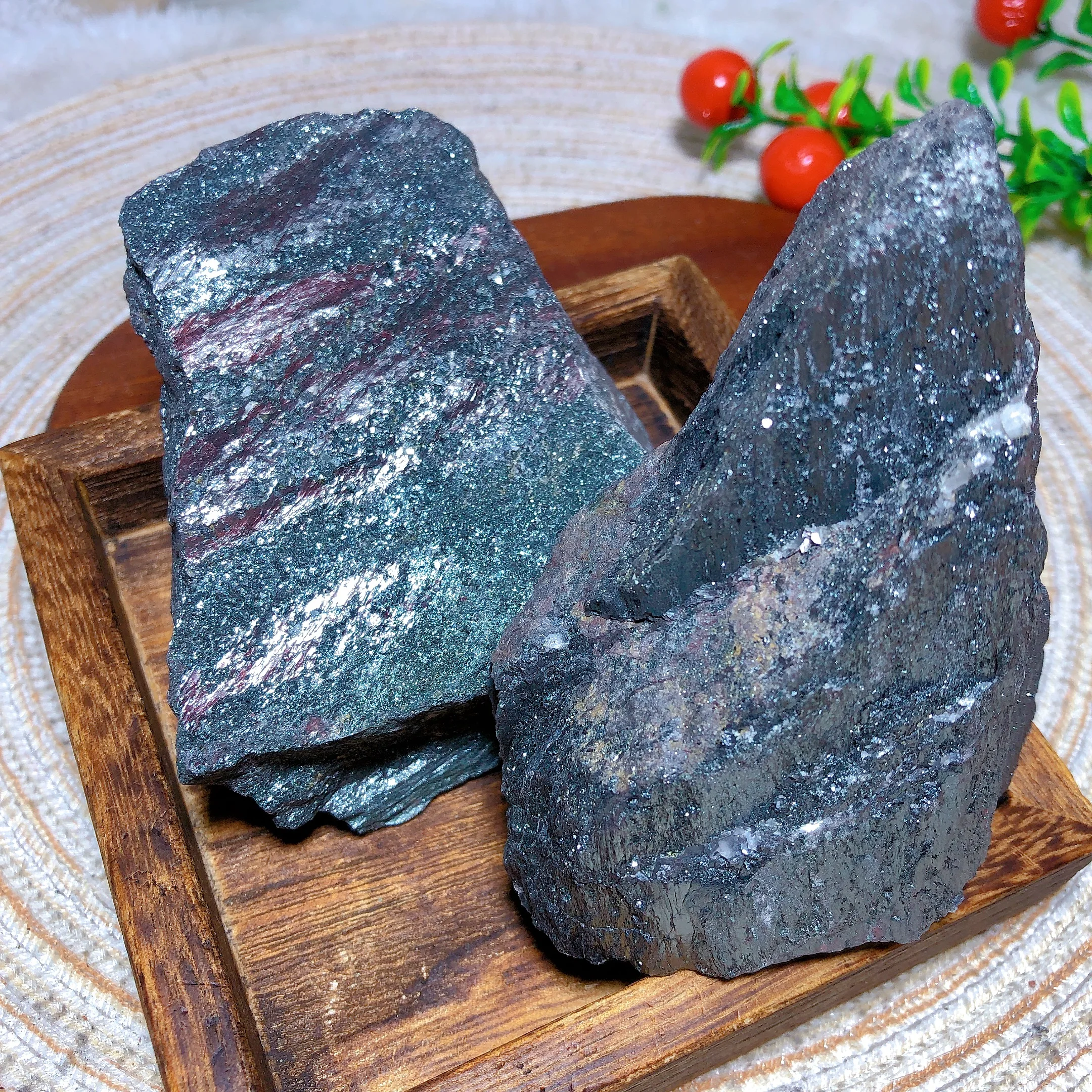 Natural Crystals Silver Hematite Raw Specimen Mountain High Quality Gemstones Home Decorations Room Decor Mineral Ore 4