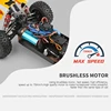 WLtoys 184016 75KM/H 2.4G RC Car Brushless 4WD Electric High Speed Off-Road Remote Control Drift Toys for Children Racing 5