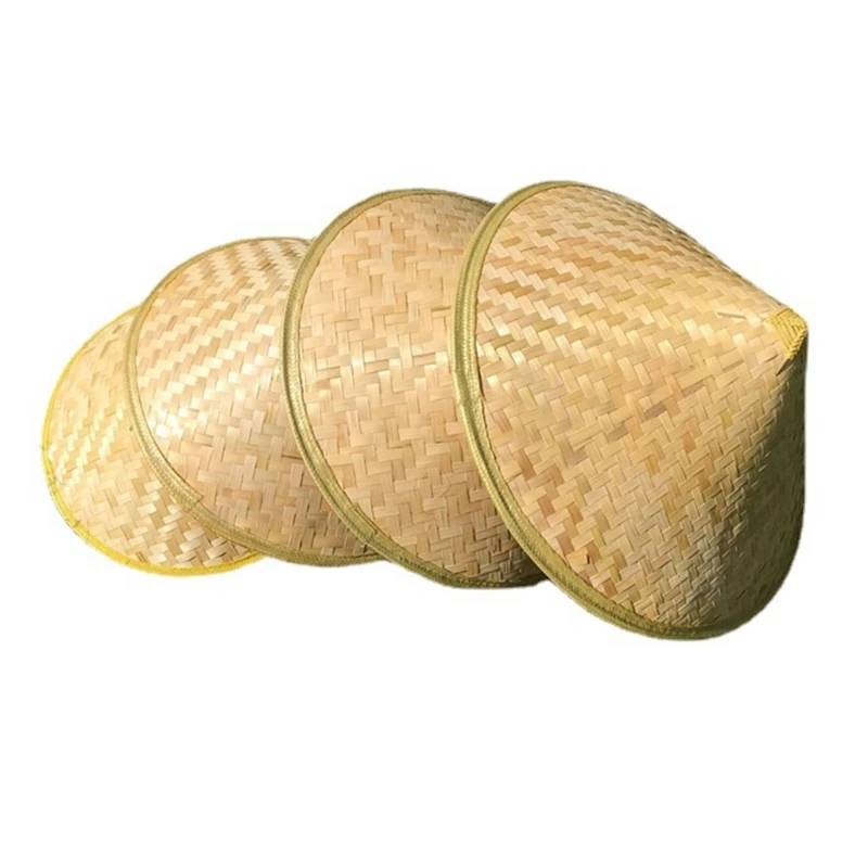 Sun Protection Hat Oriental Bamboo For Women Men Cosplay