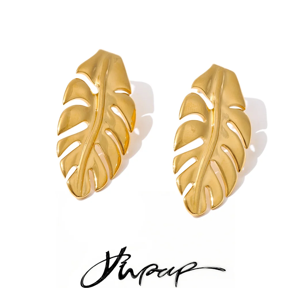 Yhpup Stainless Steel Stud Earrings