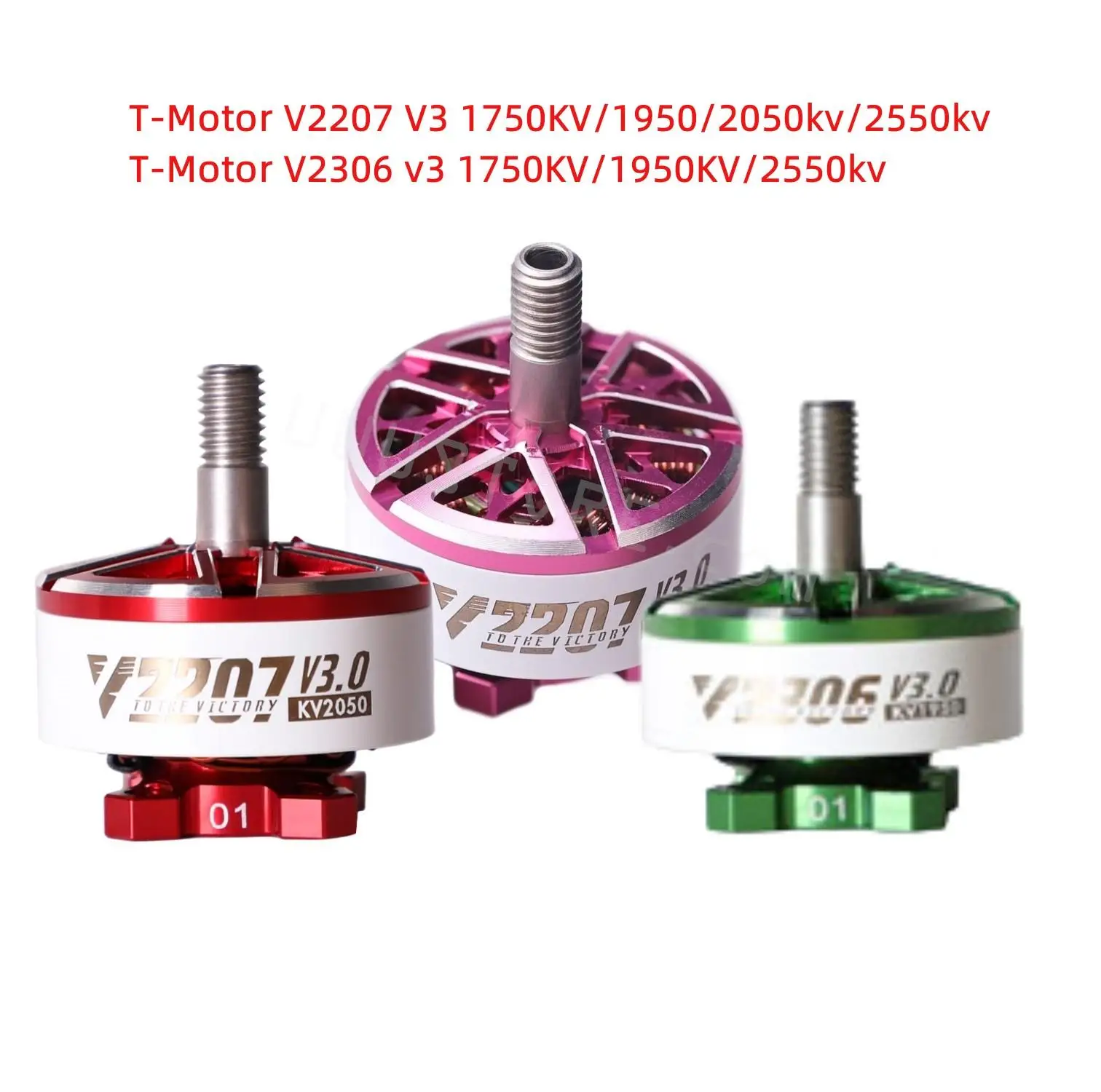 

T-Motor Velox V2207 /V2306 V3 1750KV 1950KV 5-6S / 2550KV 4S Brushless Motor For FPV Racing Drone Quadcopter Freestyle RC Parts