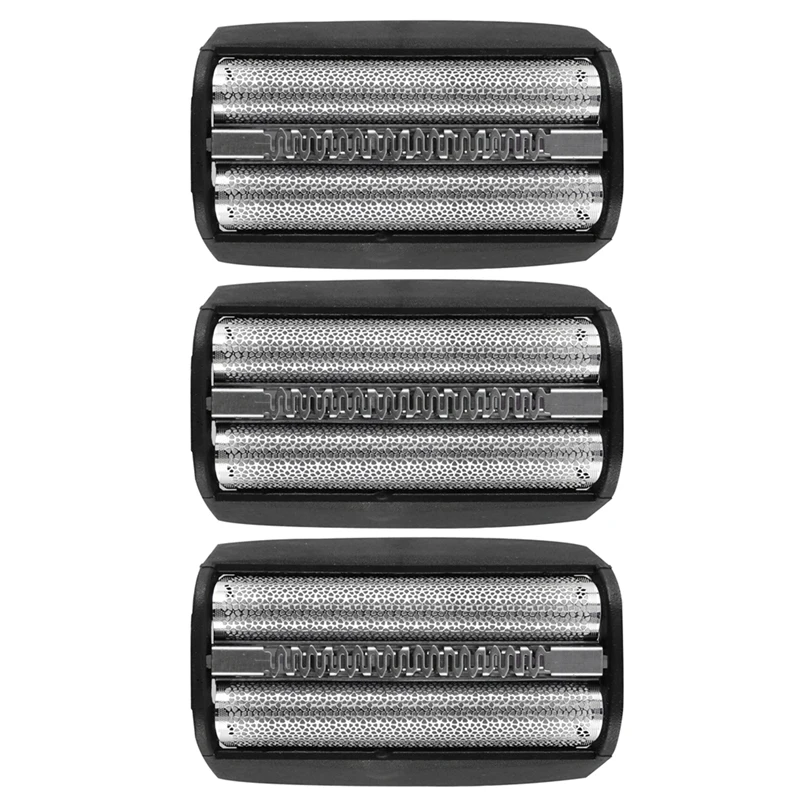 

3X Replacement Foil Screen + Frame For BRAUN Razor/Shaver Series3 310 31B 5000/6000 350 360 380 5312 5485 5610 5614 5443