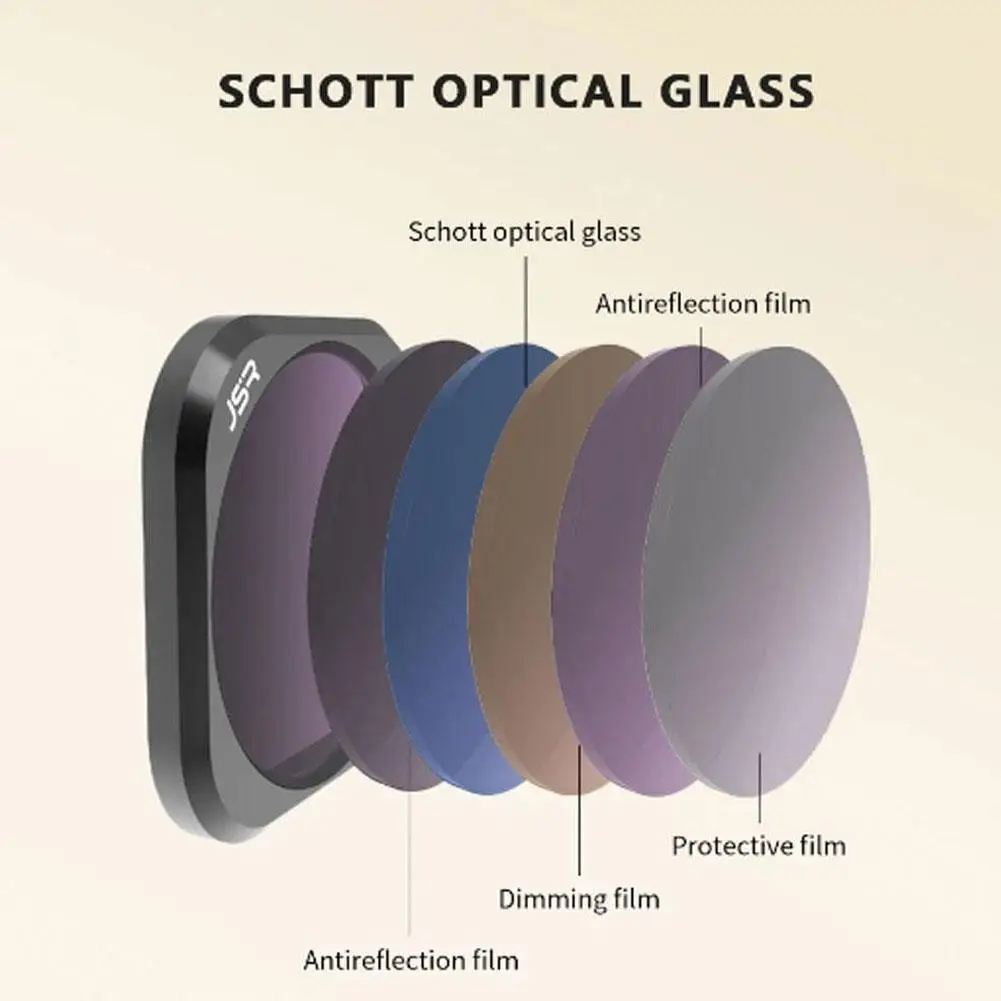 Zwarte Mist Lens Filter Voor Dji Osmo Pocket 3 Groothoek/10x Macro/Zwart Zacht/Wit Zachte Fotografie Filter Accessoires