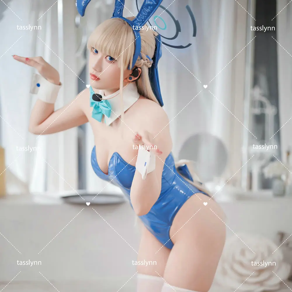 

Presale Blue Archive Toki Cosplay Costumes Blue Bunny Girls Halloween Costumes for Women