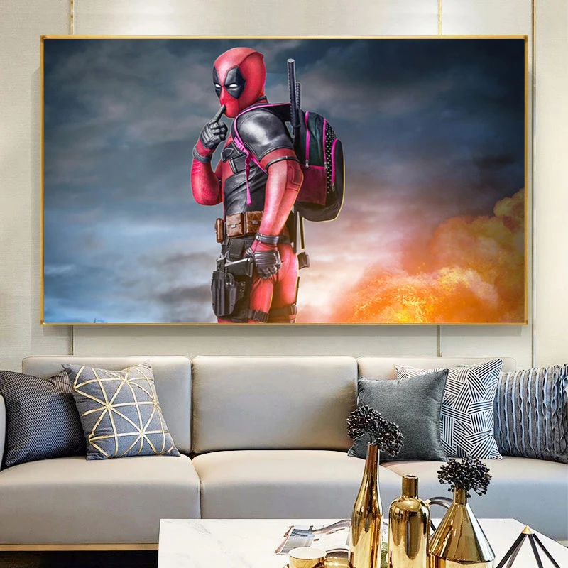 Deadpool And Wolverine In Deadpool 3 Home Decor Poster Canvas - REVER LAVIE