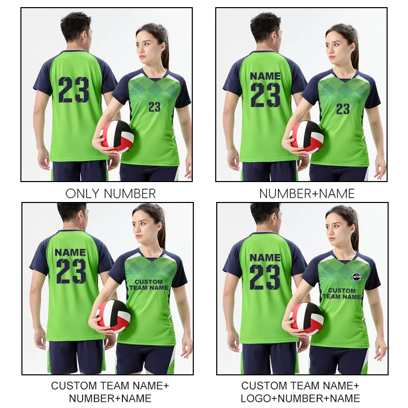 High Quality New Design Men Volleyball Uniform Crew Neck Sleeveless Volleyball Jersey Unisex 858+859
