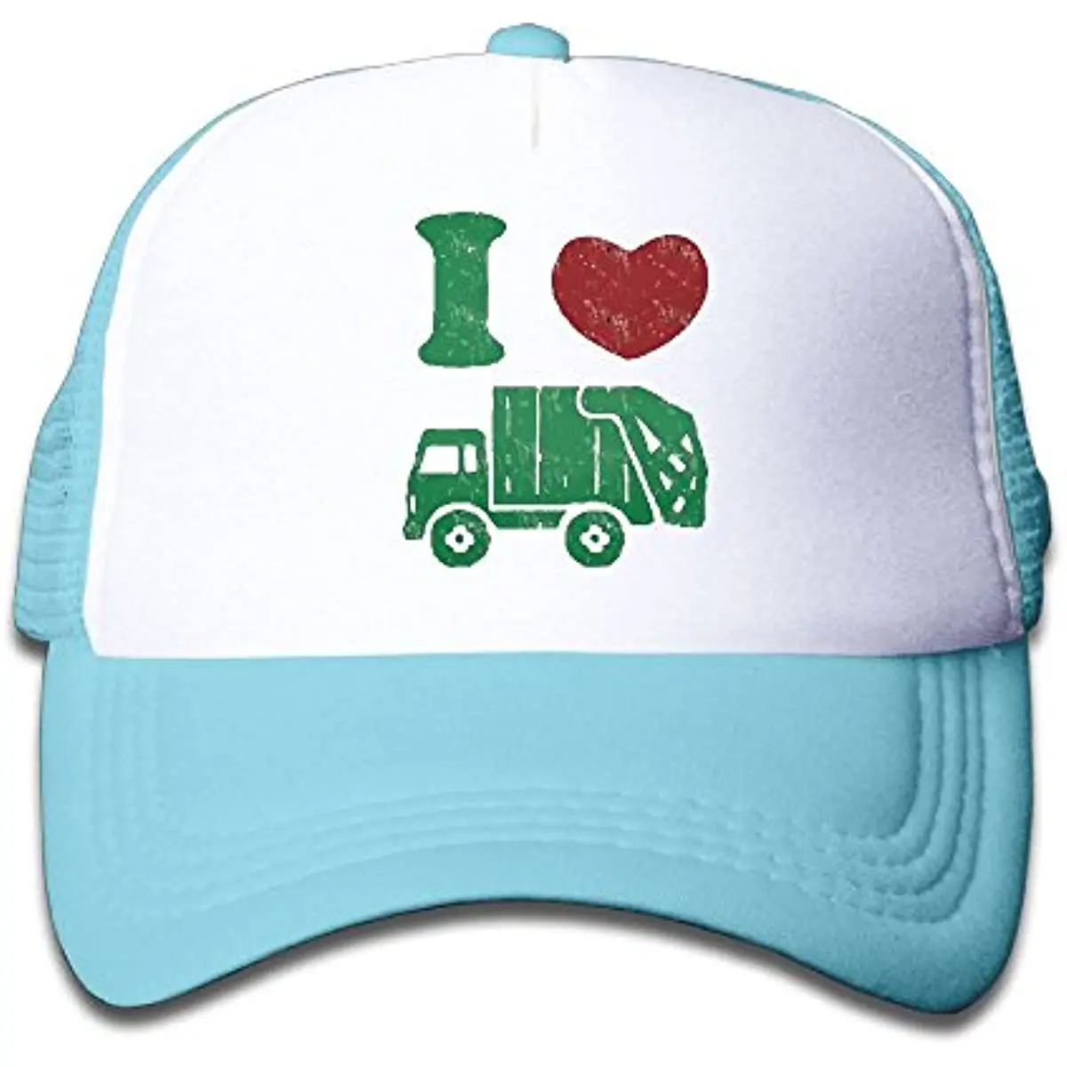 

Garbage Trucks Hat Trash Baseball Hats Mesh Cap Birthday Gift Four Seasons Unisex Casual Toys Lover Polyester Cotton