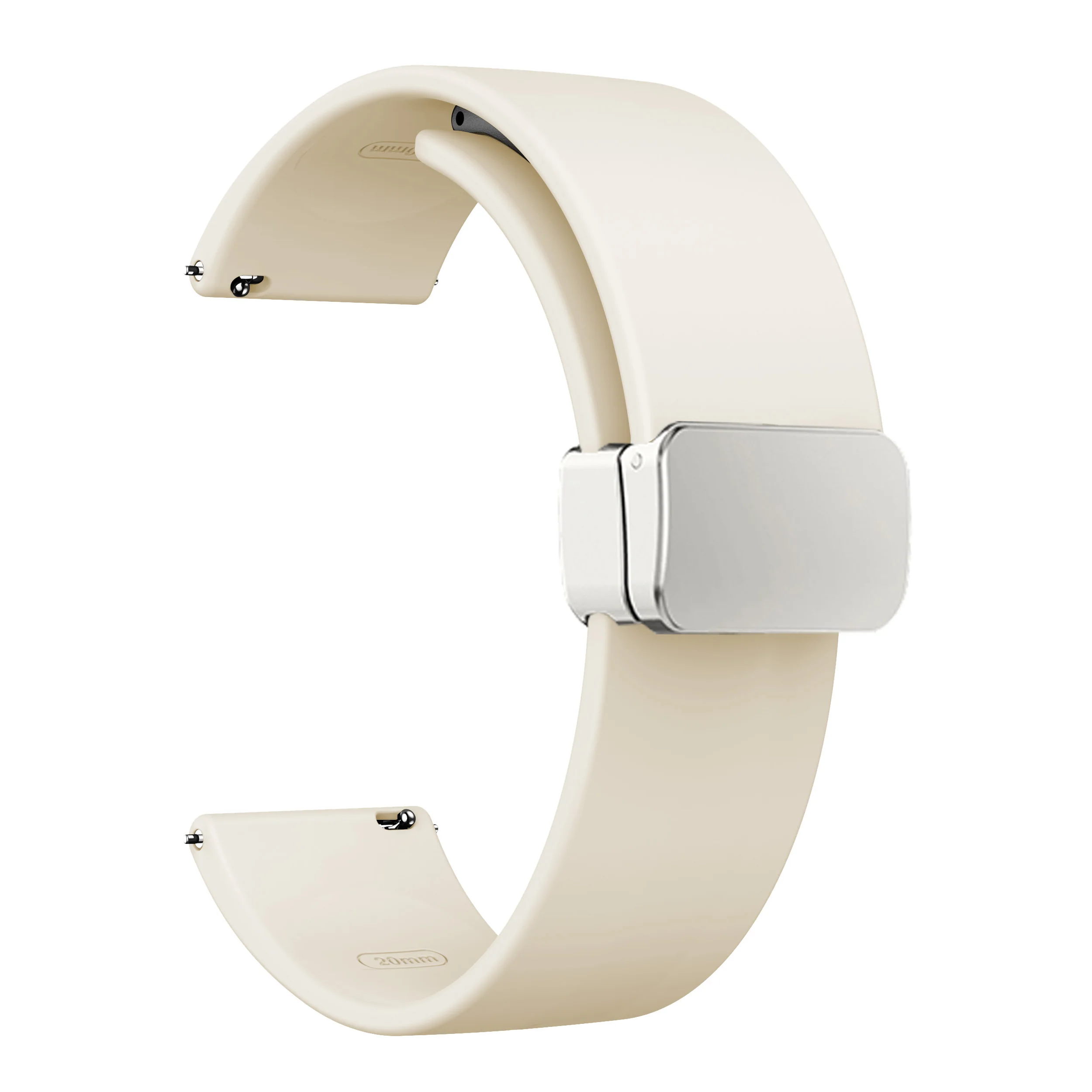 Magnetic Buckle Silicone Sport Band Smartwatch Wristband Bracelet
