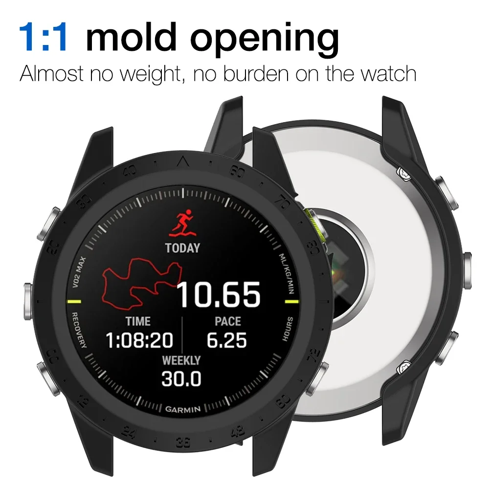 Protector Case for Garmin Descent G2 TPU Anti-scratch Bumper Protective Cover Watch Accessory