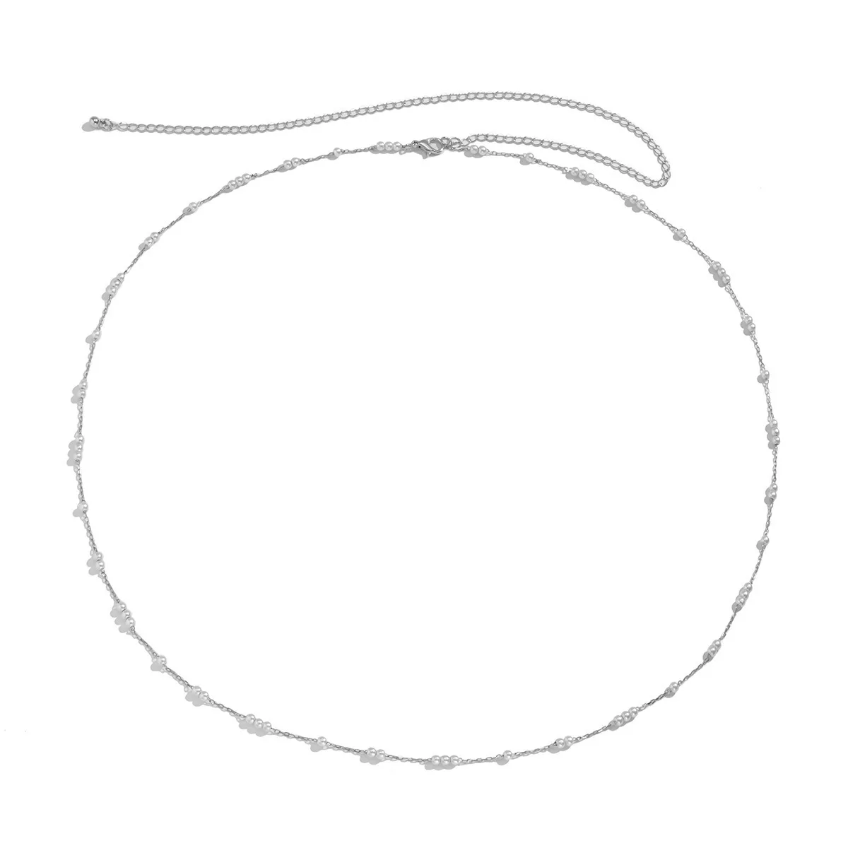 Minimalist Temperament, Pearl Waist Chain Sexy and Cool Style, Single-layer Metal Chain 2026 New Women's Summer Body Chain S2134bb70c46941baa2c16a8ee2df8660G