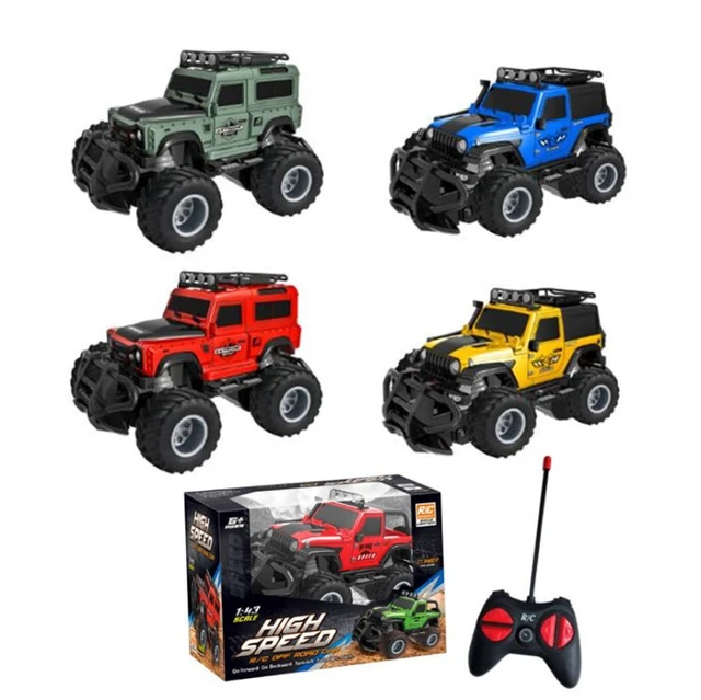 Compra online de Brinquedos infantis para meninos de 4 a 5 anos, carros RC,  caminhões de controle remoto para crianças de 3 a 4 anos, presentes de  aniversário, brinquedos pré-escolares, carros, escala RWD 1/43