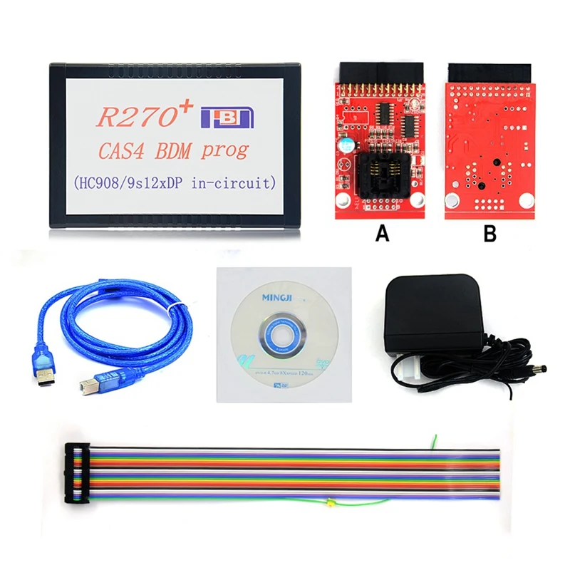 

Accessories R270+ V1.20 R270 CAS4 BDM Programmer Professional Key Prog With High Quality US Plug