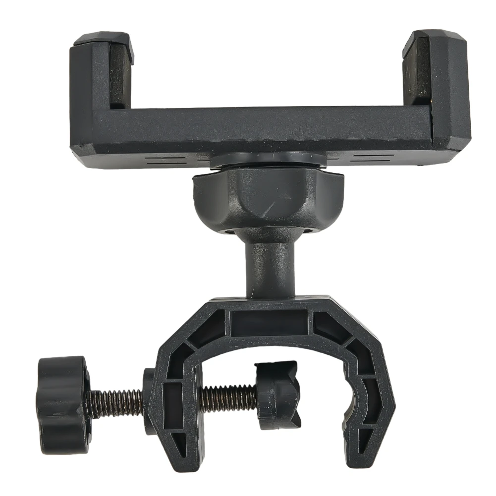 Microphone Stand Phone Holder 360 Degree Rotating Universal Microphone Supporting Stand for 6.5-10cm Smart Phones Music Live Show Holder